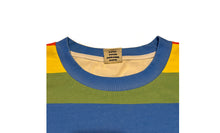 Load image into Gallery viewer, M BOXY COLOR BLOCK STRIPE TEE
